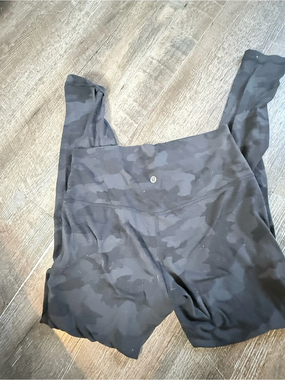 lululemon athletica Black Camo High-Waist Leggings